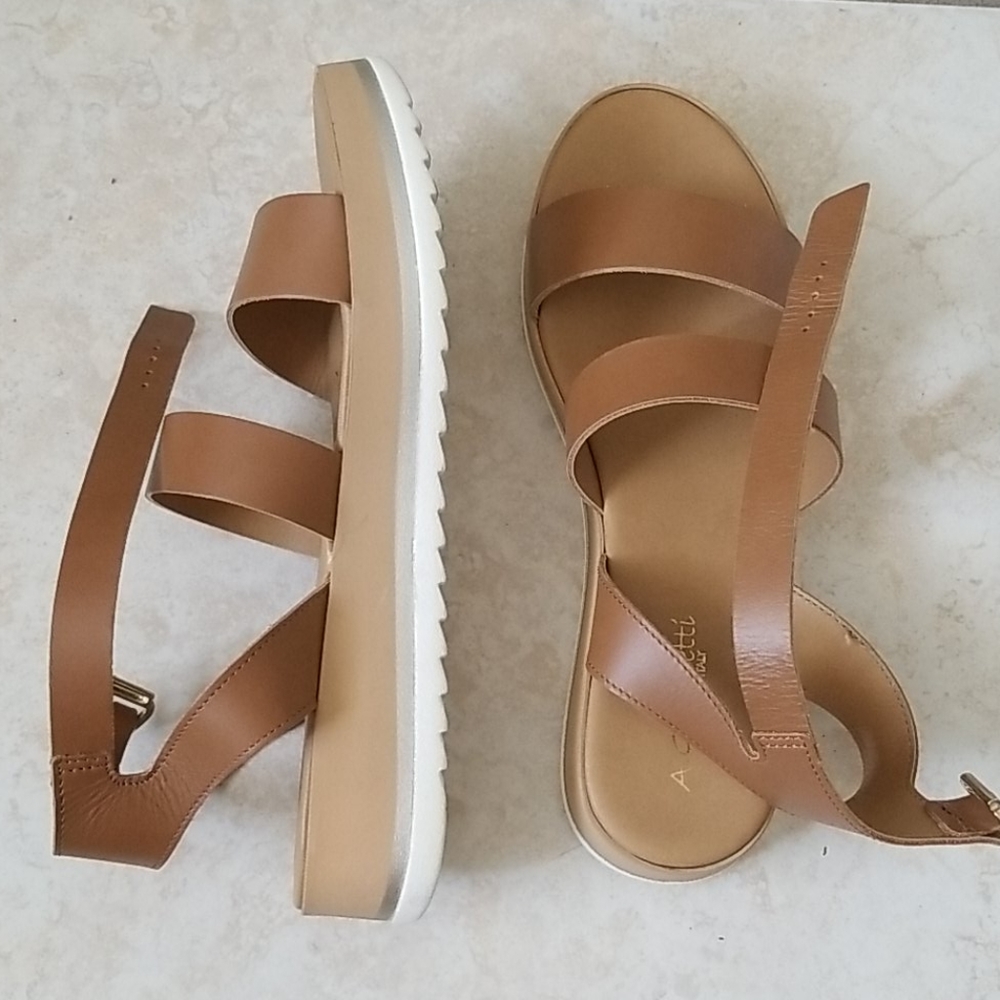 Cute Strappy Platform Sandals A. Giannetti
